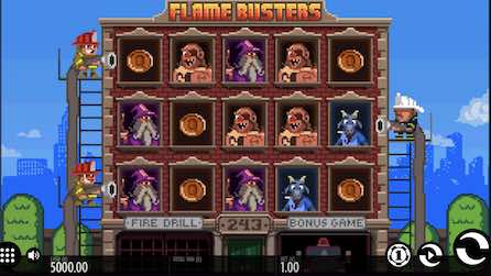 Flame Busters Slot By Thunderkick