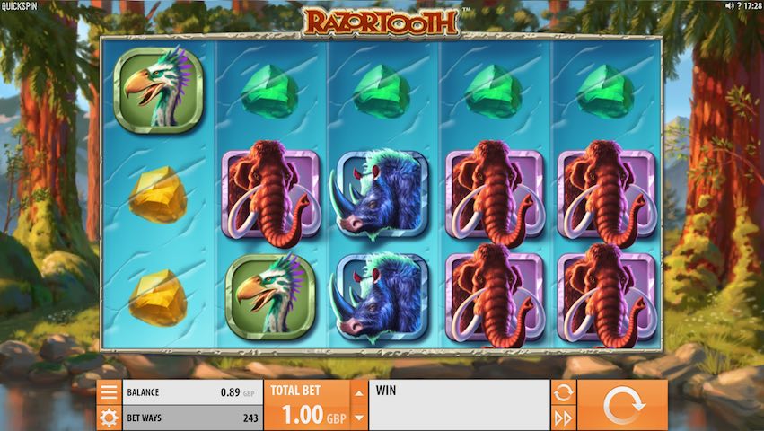 Razortooth Slot By Quickspin