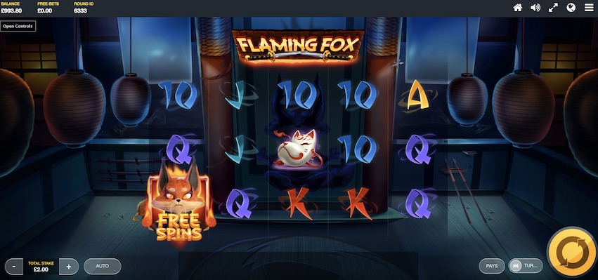 Flaming Fox Slot Review