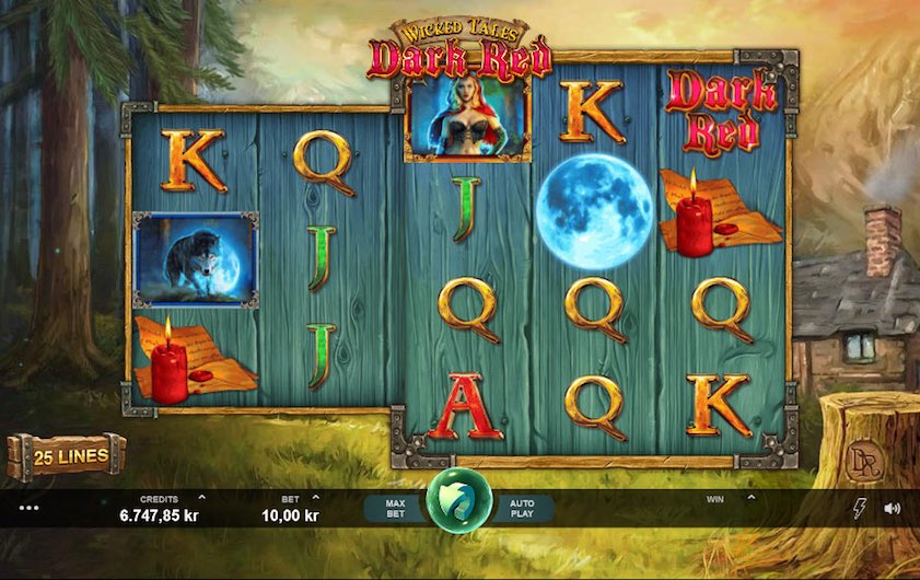 Wicked Tales: Dark Red Slot Review