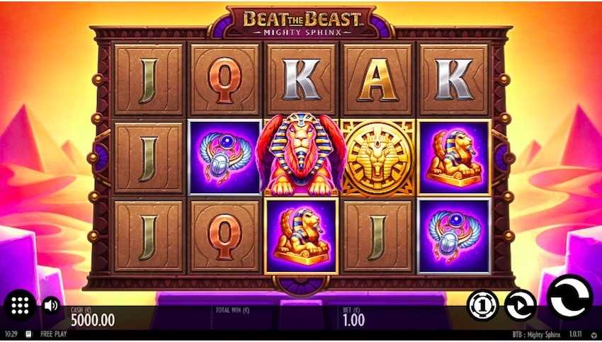 Beat the Beast: Mighty Sphinx Slot Review