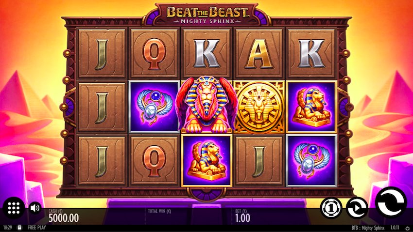 Beat the Beast: Mighty Sphinx Slot Review