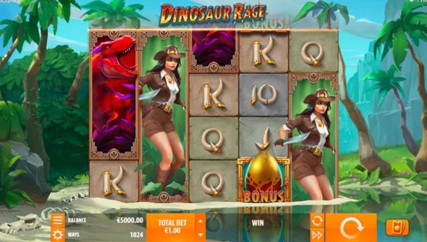 Dinosaur Rage Slot Review