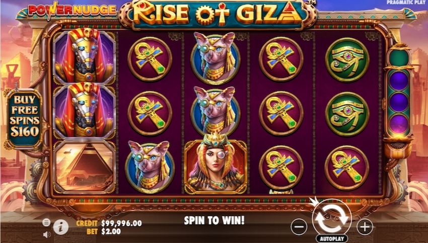 Rise of Giza PowerNudge Slot Review
