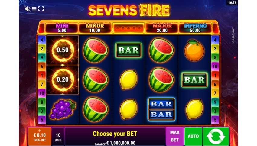 Sevens Fire Slot Review