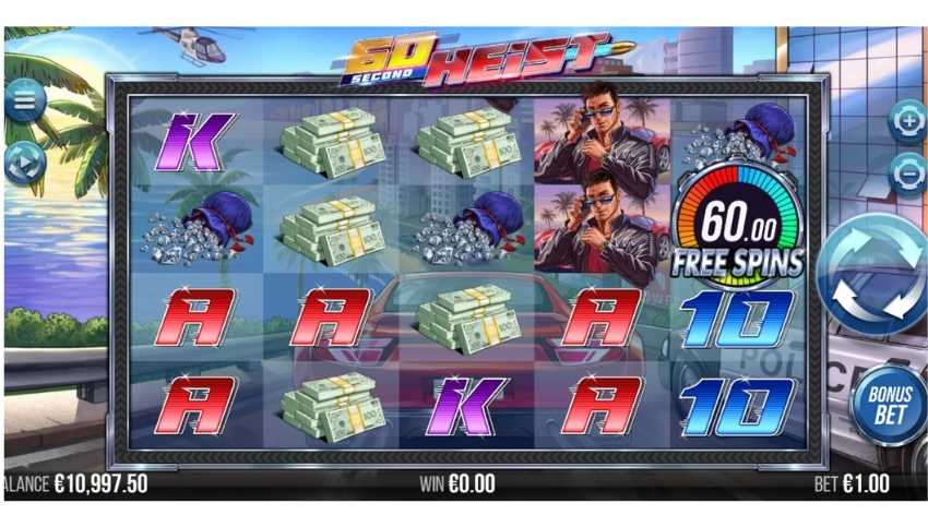 60 Second Heist Slot Review
