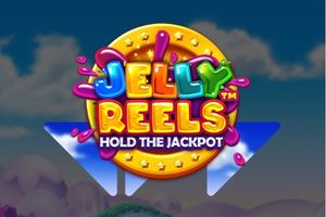 Jelly Reels Hold the jackpot logo