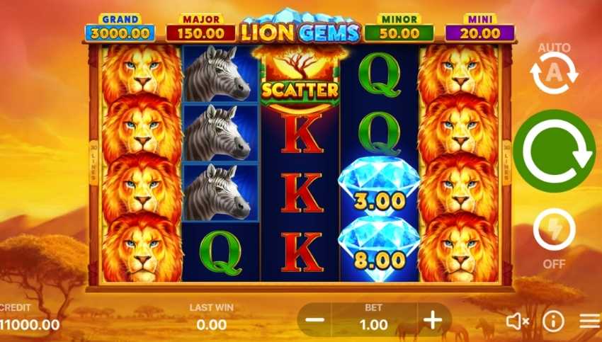 Lion Gems: Hold and Win Slot Review