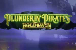 Plunderin Pirates Hold and Win logo