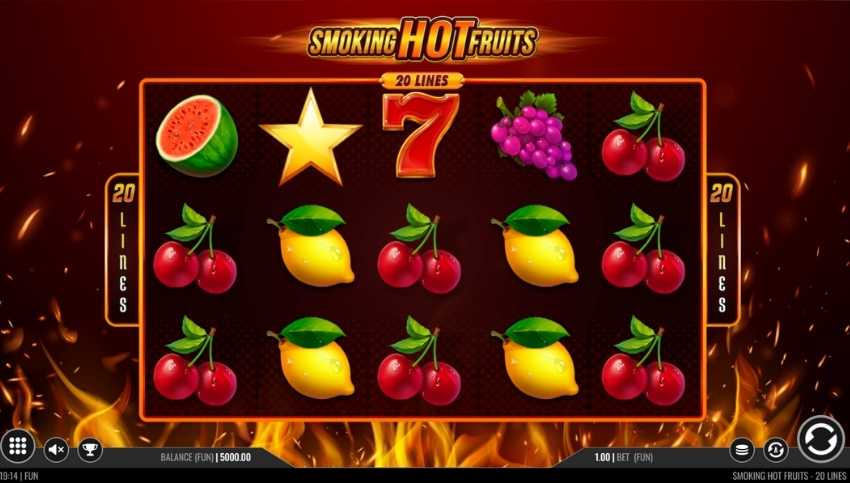 Smoking Hot Fruits 20 Lines Slot Review
