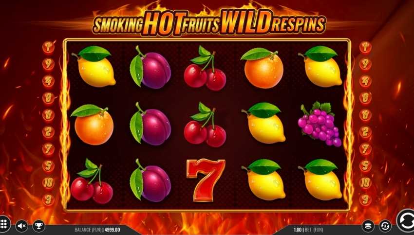 Smoking Hot Fruits Wild Respins Slot Review